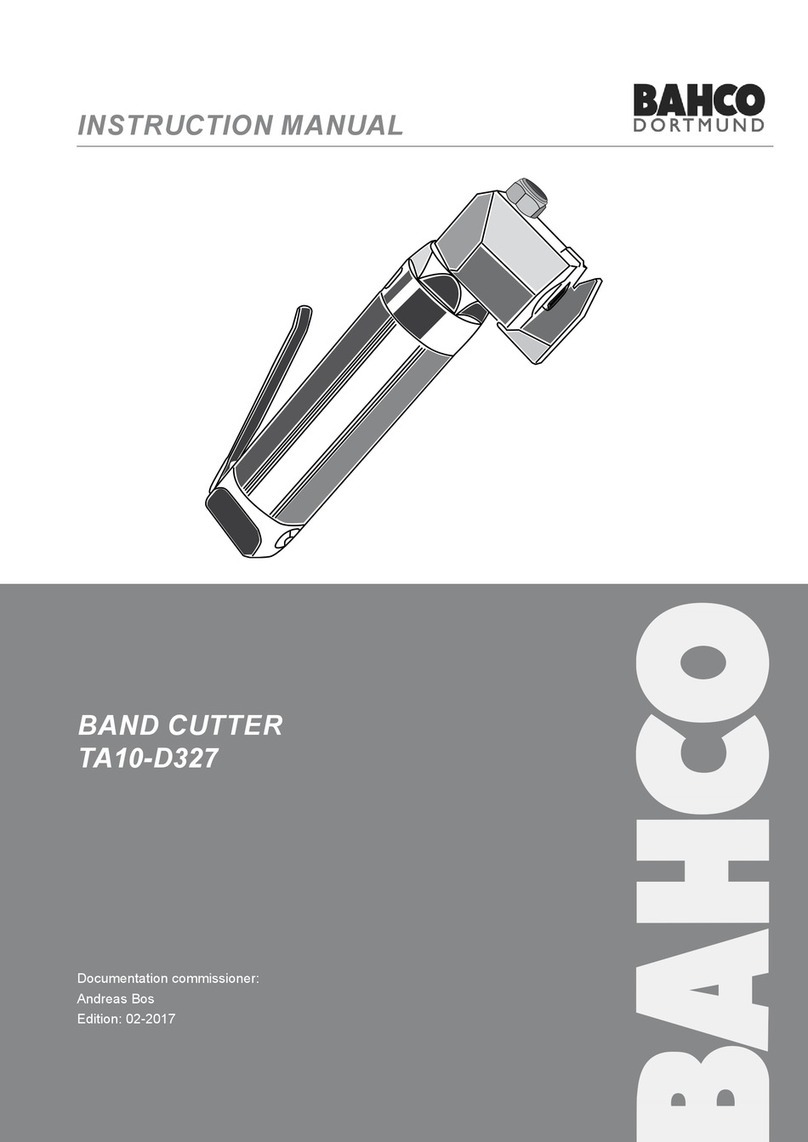 Bahco TA10-D327 User manual