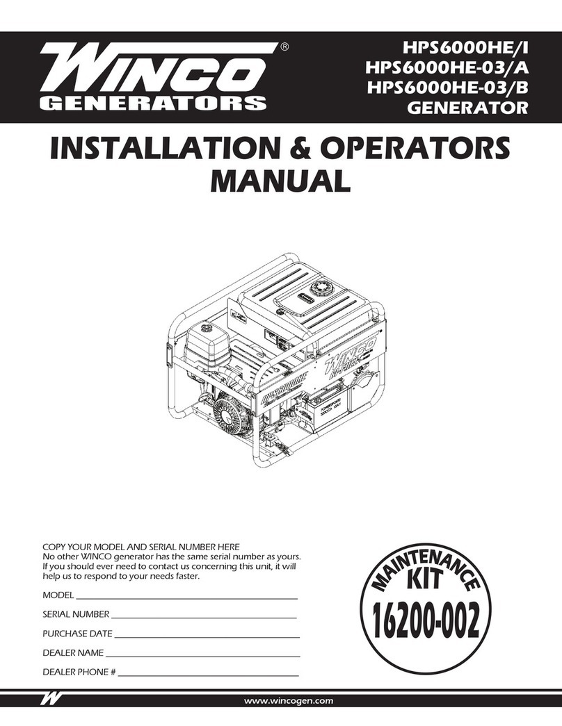 Winco HPS6000HE-03/A Administrator Guide