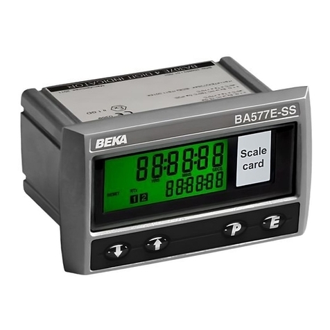 BEKA BA577E-SS manual