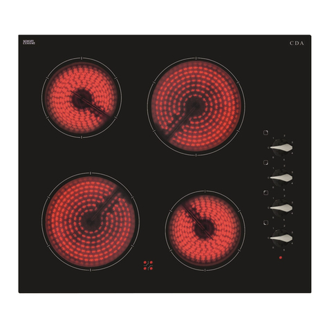 CDA HC6212FR Quick start guide