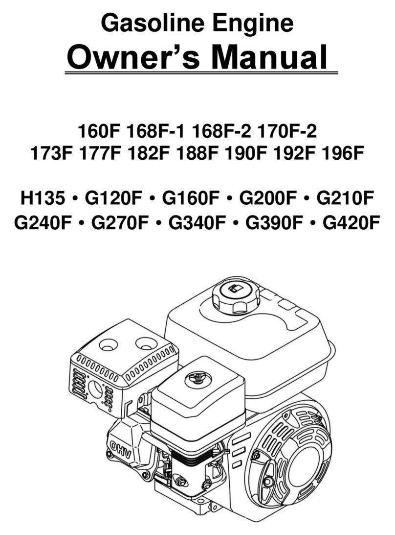 PTM Engines 170F-2 owner's manual PTM Engines 170F-2 owner's manual