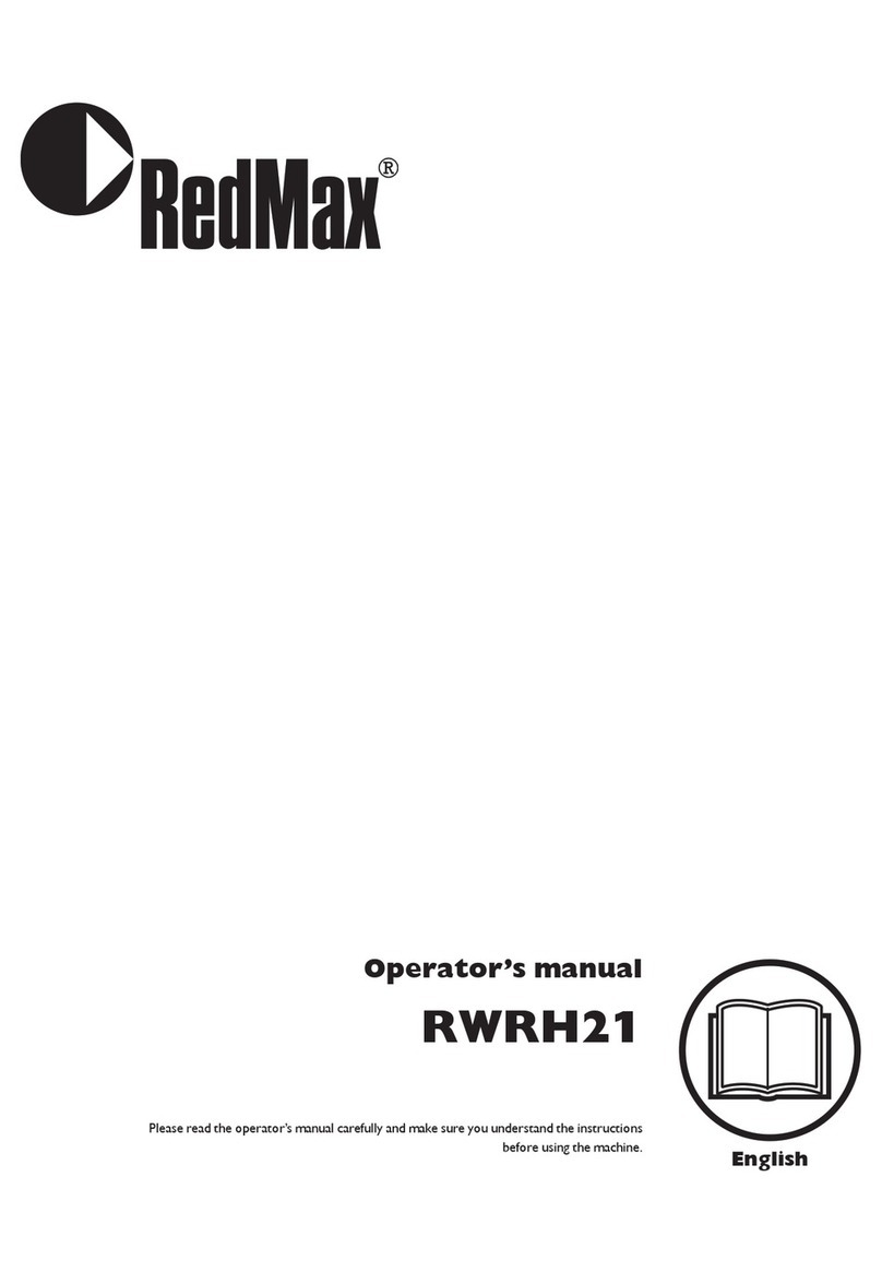 RedMax RWRH21 Operator's manual