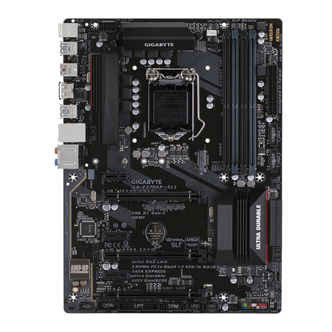 Gigabyte GA-Z270XP-SLI user manual