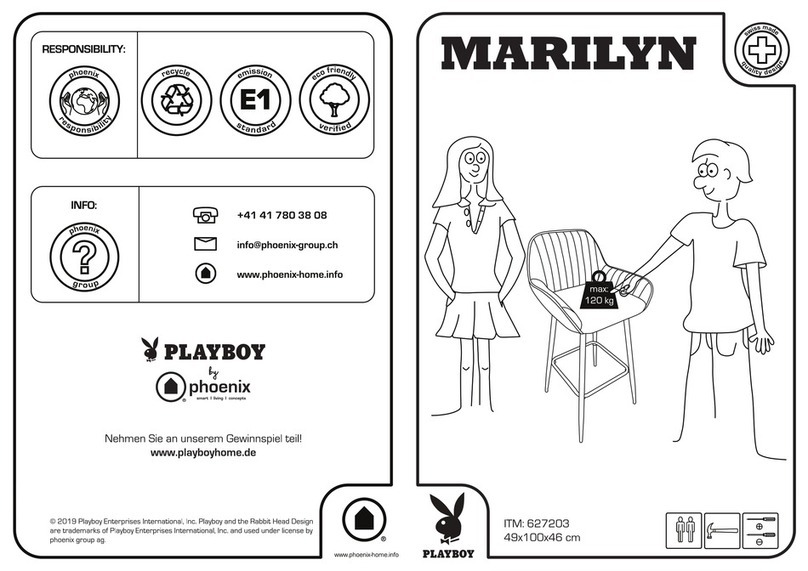 Phoenix Playboy Marylin 627203 manual Phoenix Playboy Marylin 627203 manual