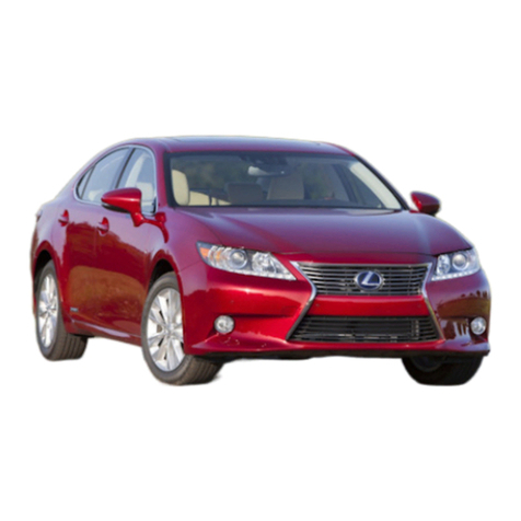 Lexus 2015 ES 300h User manual Lexus 2015 ES 300h User manual