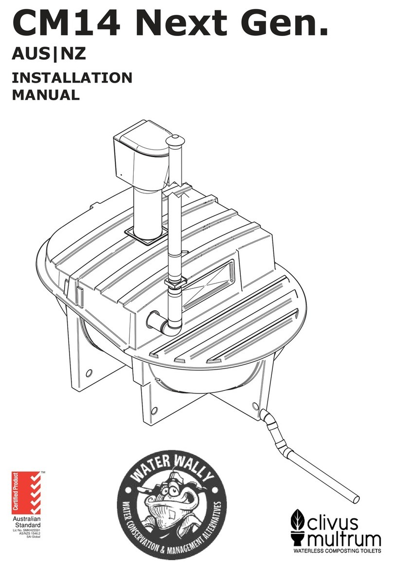 clivus multrum CM14 User manual clivus multrum CM14 User manual
