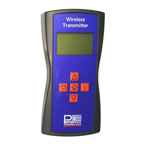 Perrot WT operating instructions