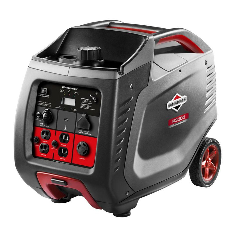 Briggs & Stratton P3000 User manual