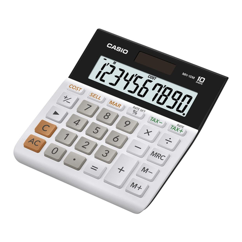Casio MH-10M user guide