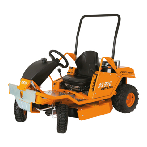 AS MOTOR Allmaher AS 915 Sherpa 2WD Operator's manual