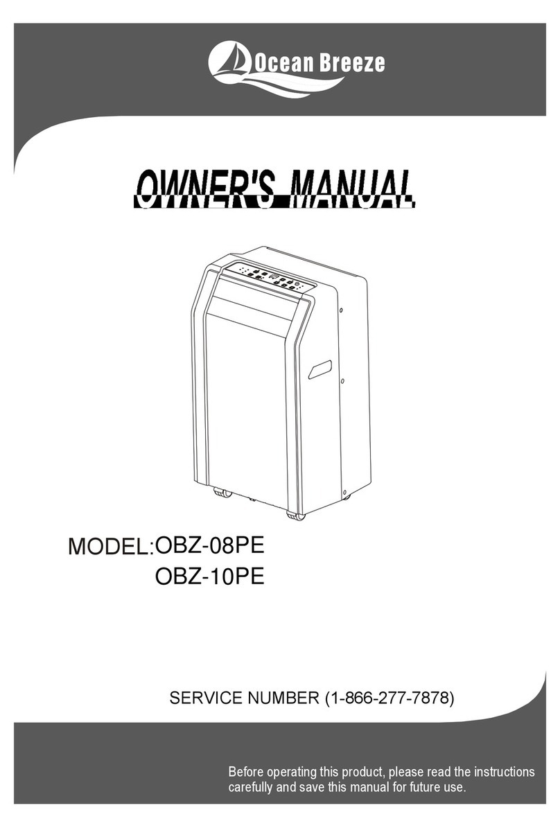 Ocean Breeze OBZ-10PE User manual