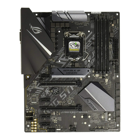 Asus ROG STRIX B360-F GAMING manual