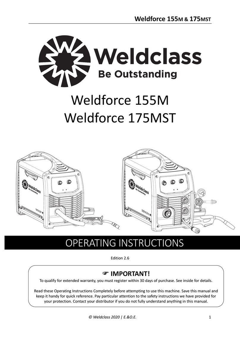 Weldclass Weldforce 155M User manual