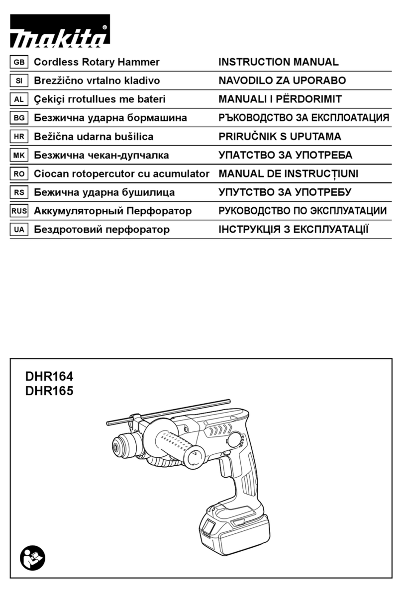Makita DHR164 User manual