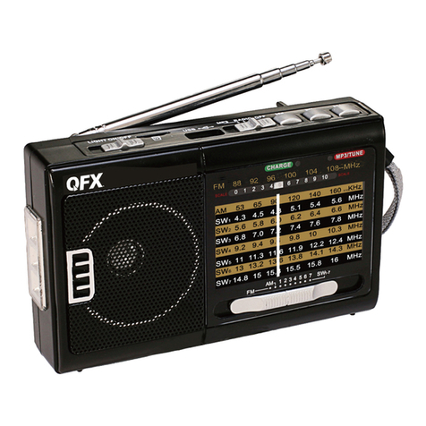 QFX R-39 User manual