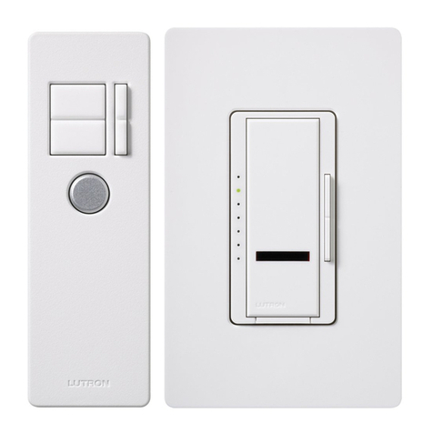 Lutron Electronics Maestro IR MIR-600 installation manual