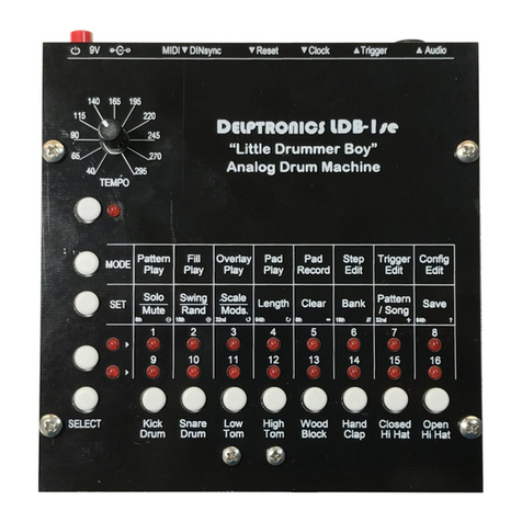 Delptronics Little Drummer Boy user manual