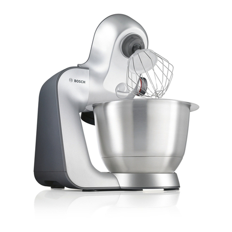 Bosch MUM59 GB Series User manual