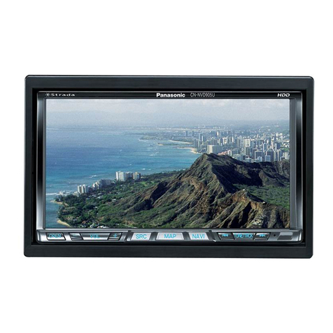 Panasonic CN-NVD905U - Strada - Navigation System Service manual