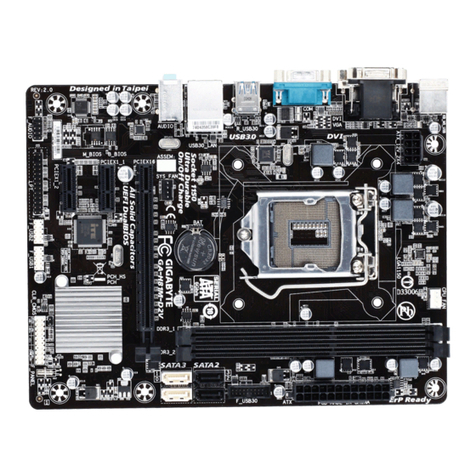Gigabyte GA-H81M-D2V user manual