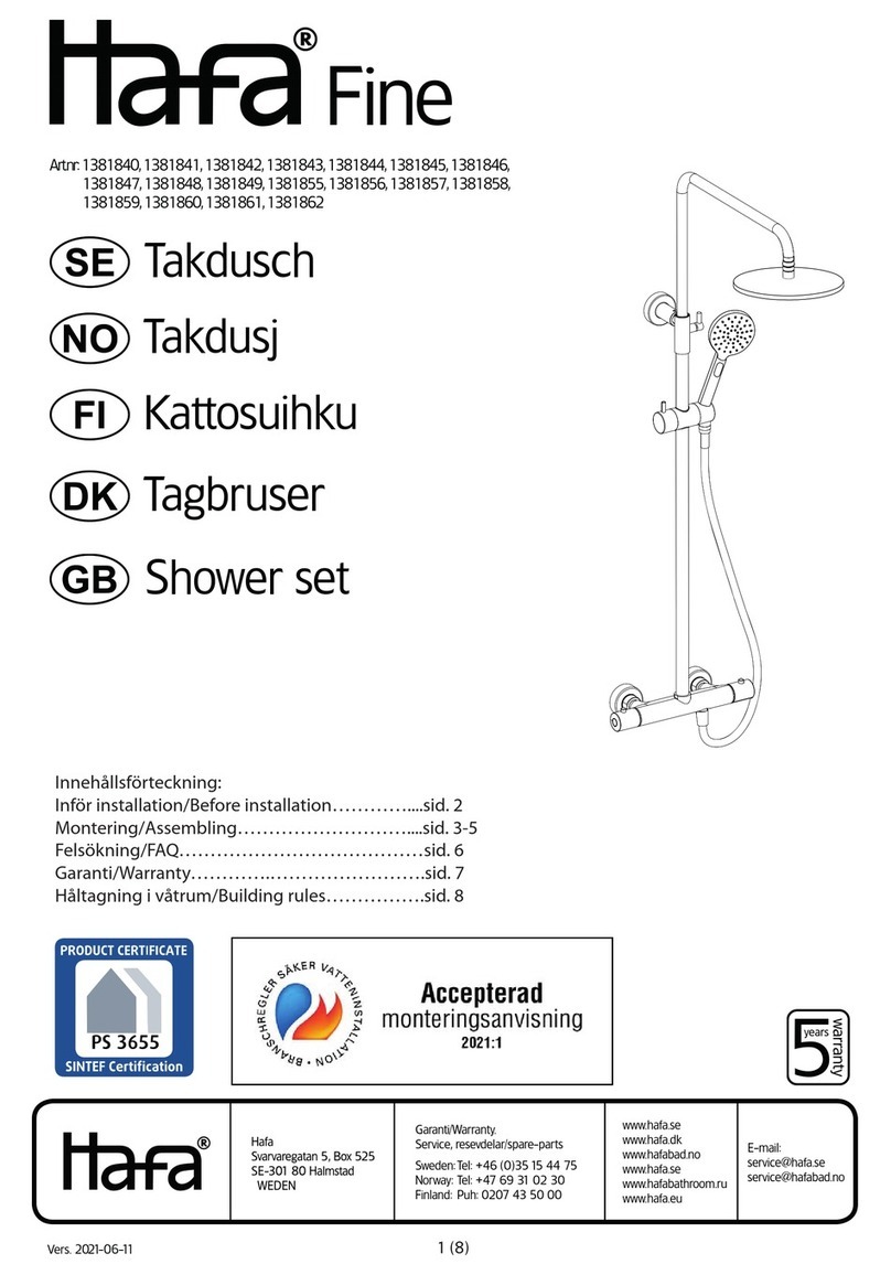 HAFA Fine 1381840 User manual