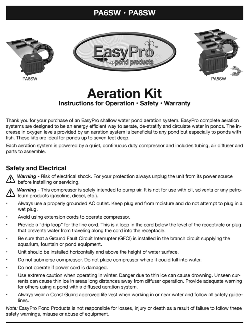 EasyPro PA6SW Operation and maintenance manual