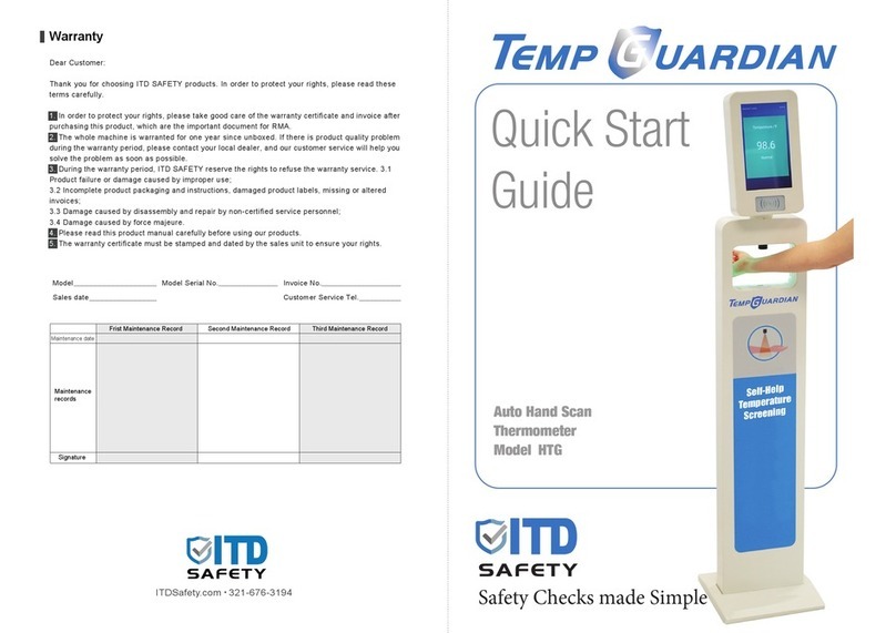 iTD Temp Guardian HTG quick start guide