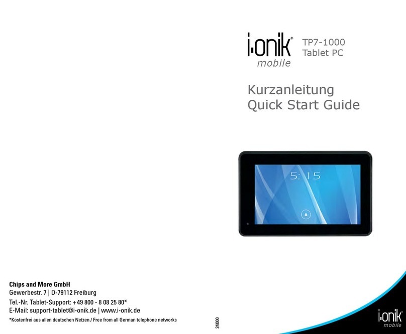i-onik mobile TP7-1000 User manual