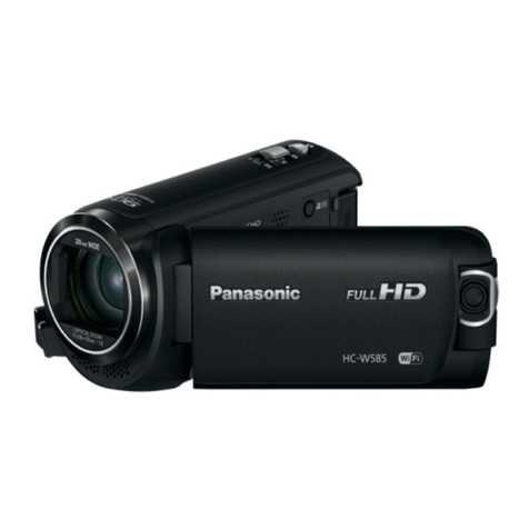 Panasonic HC-W585 User manual