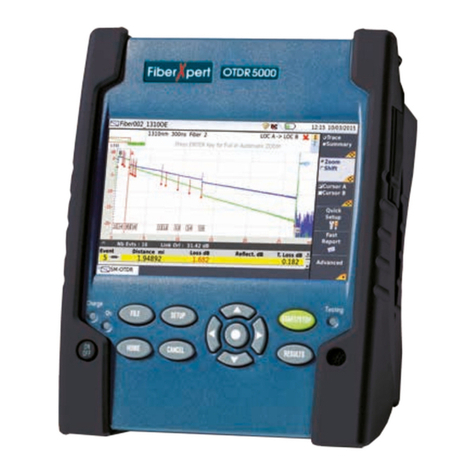 Softing FiberXpert OTDR 5000 quick start guide