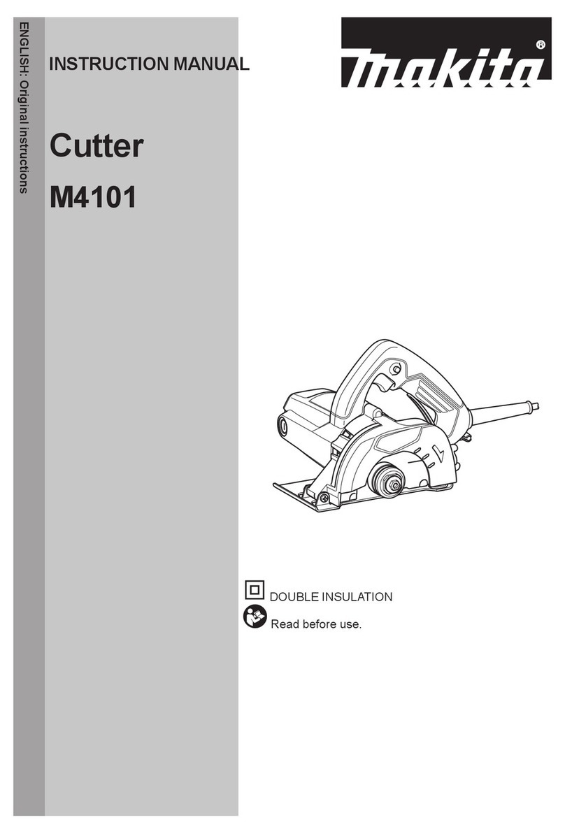 Makita M4101 instruction manual
