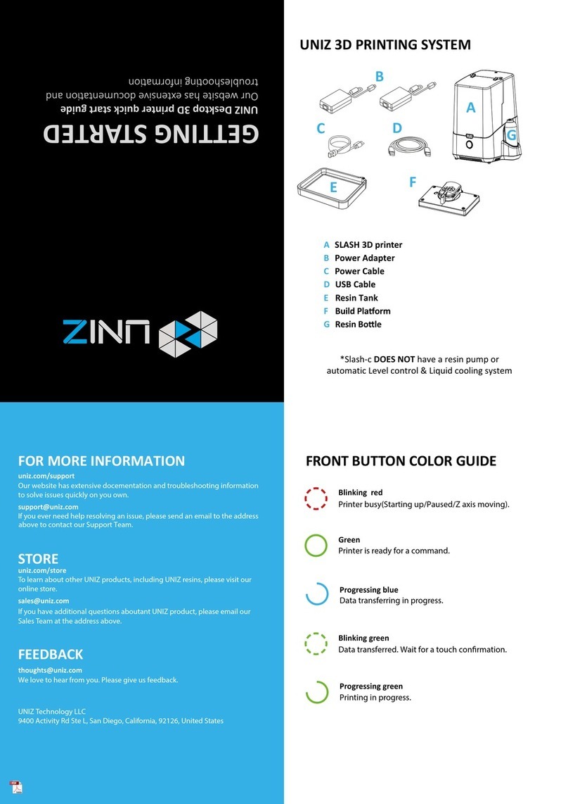 Uniz SLASH User manual
