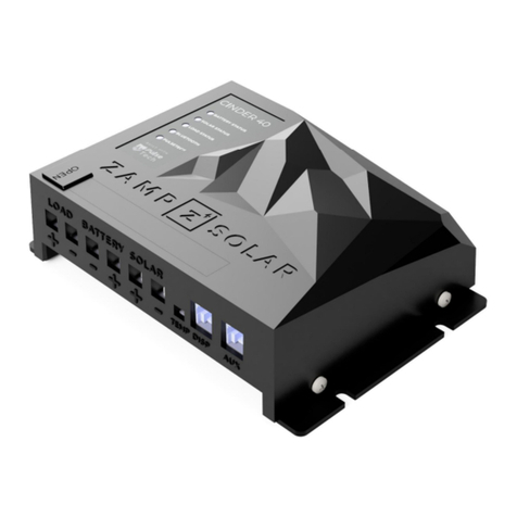 Zamp Solar Pulse Tech CINDER 40 PWM User manual