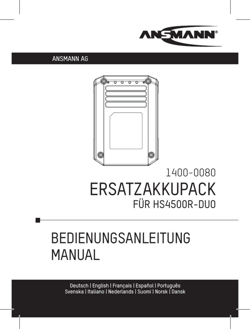 ANSMANN 1400-0080 Original operating instructions