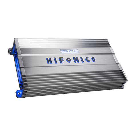Hifonics BRX4000D User manual