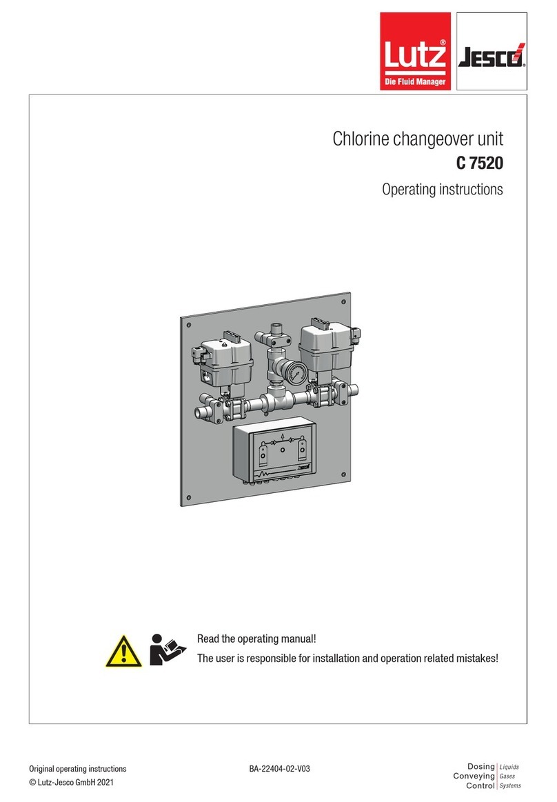 Lutz-Jesco C 7520 operating instructions