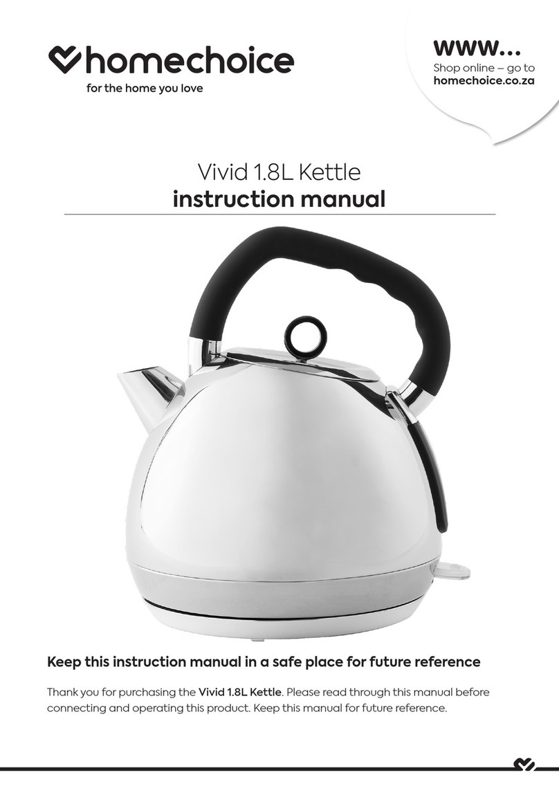 homechoice Vivid 1.8 instruction manual
