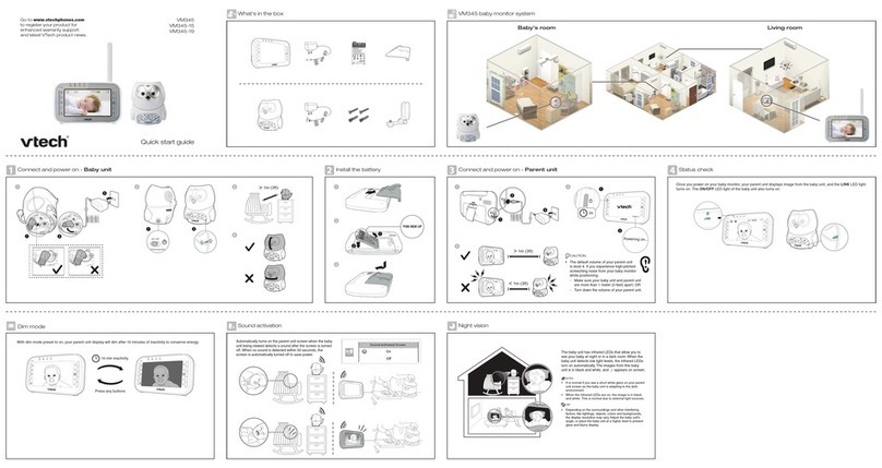 V-tech VM345 User manual