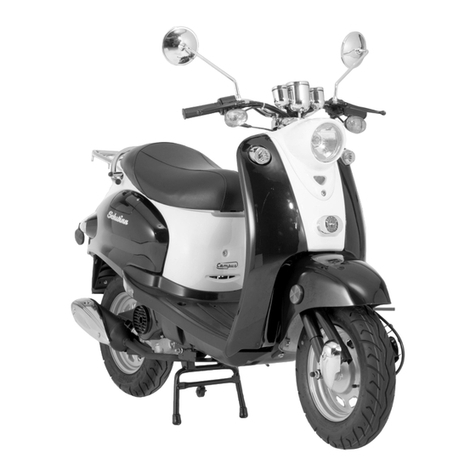 Schwinn Motor Scooters Campus 50CA06BK User manual
