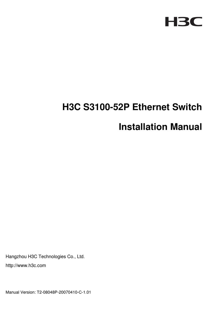 H3C S3100-52P User manual