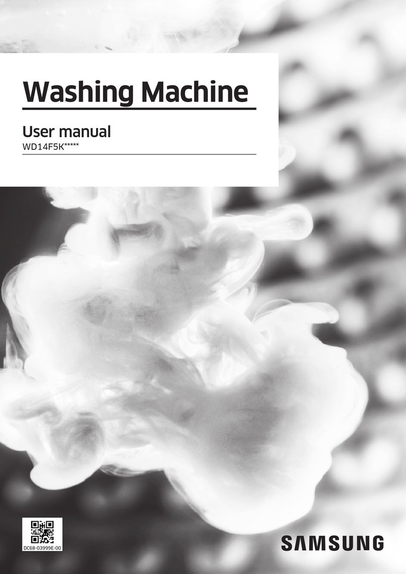 Samsung WD14F5K Series User manual