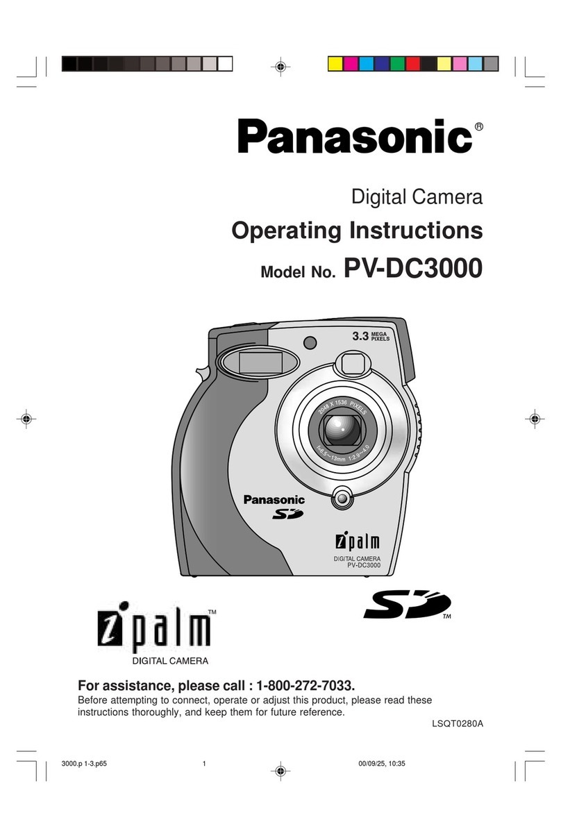 Panasonic iPalm PV-DC3000 User manual Panasonic iPalm PV-DC3000 User manual
