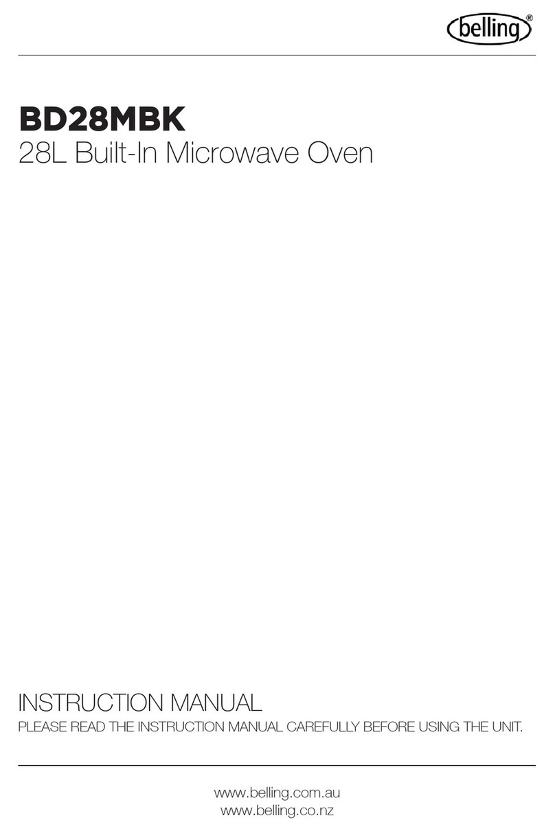 Belling BD28MBK instruction manual