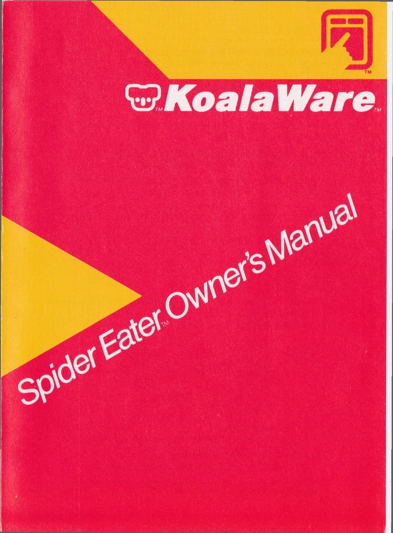 Koala Technologies KoalaWare Spider Eater owner's manual