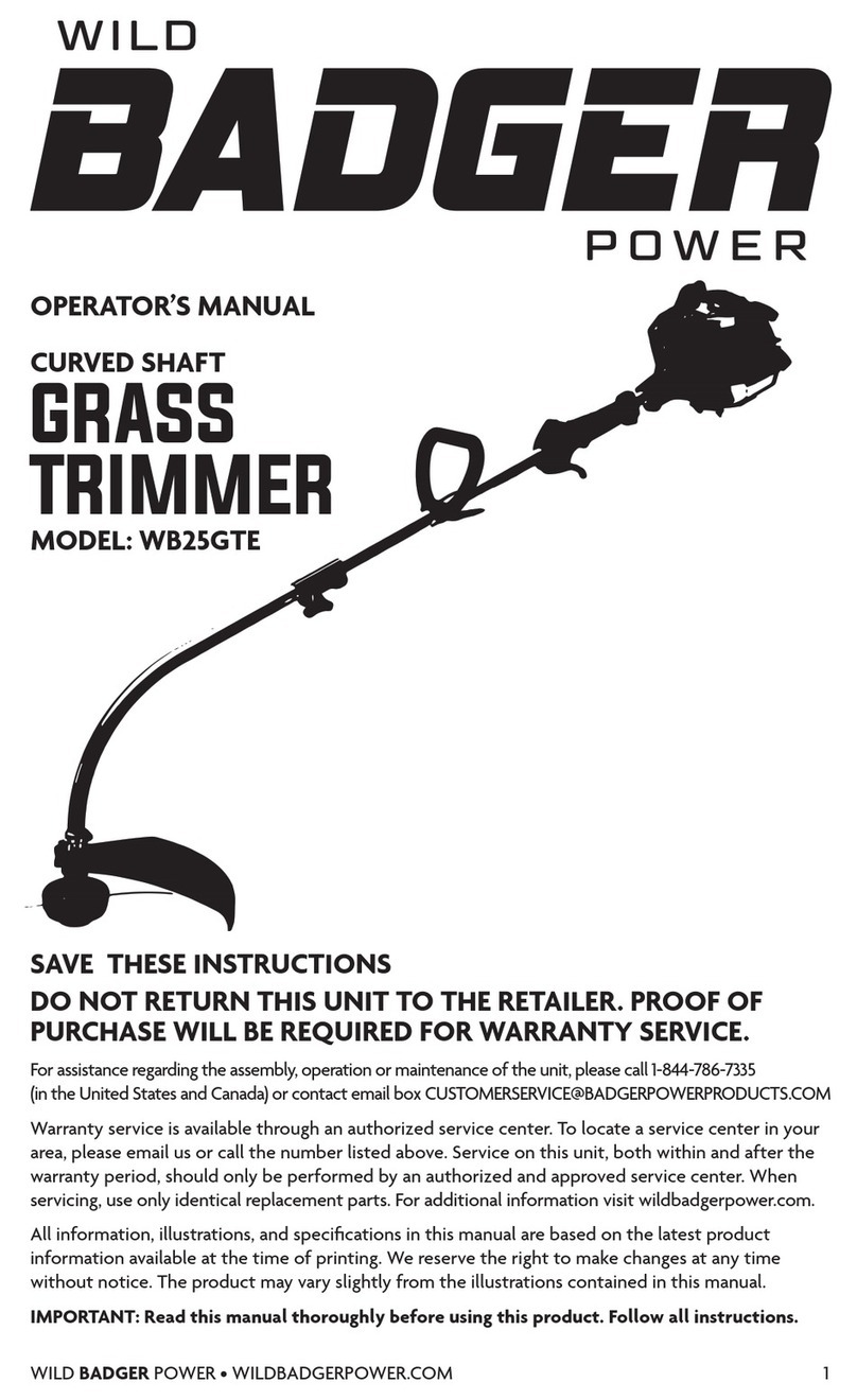 Badger Basket WB25GTE User manual