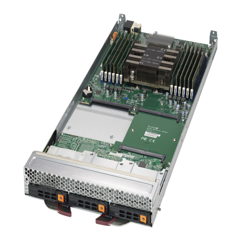 Supermicro SuperBlade SBI-6119P-T3N user manual