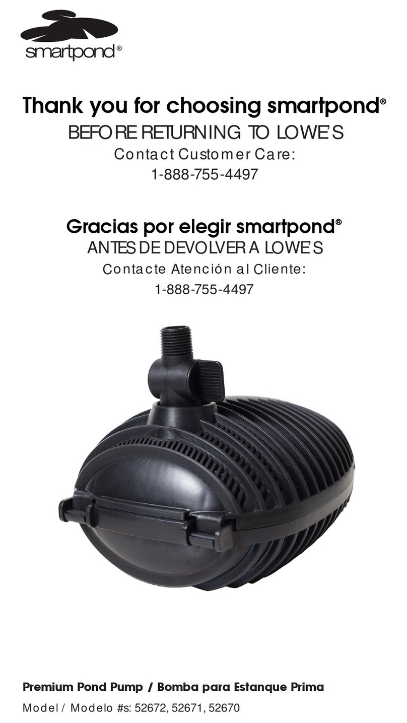 Smartpond 52672 User manual