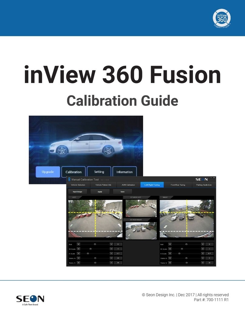 SEON inView 360 Fusion Calibration guide