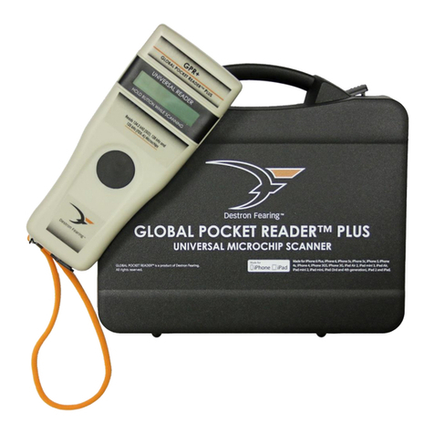 Destron Fearing GLOBAL POCKET READER PLUS user manual