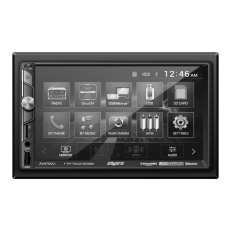 Axxera AVM700Ui Operating instructions